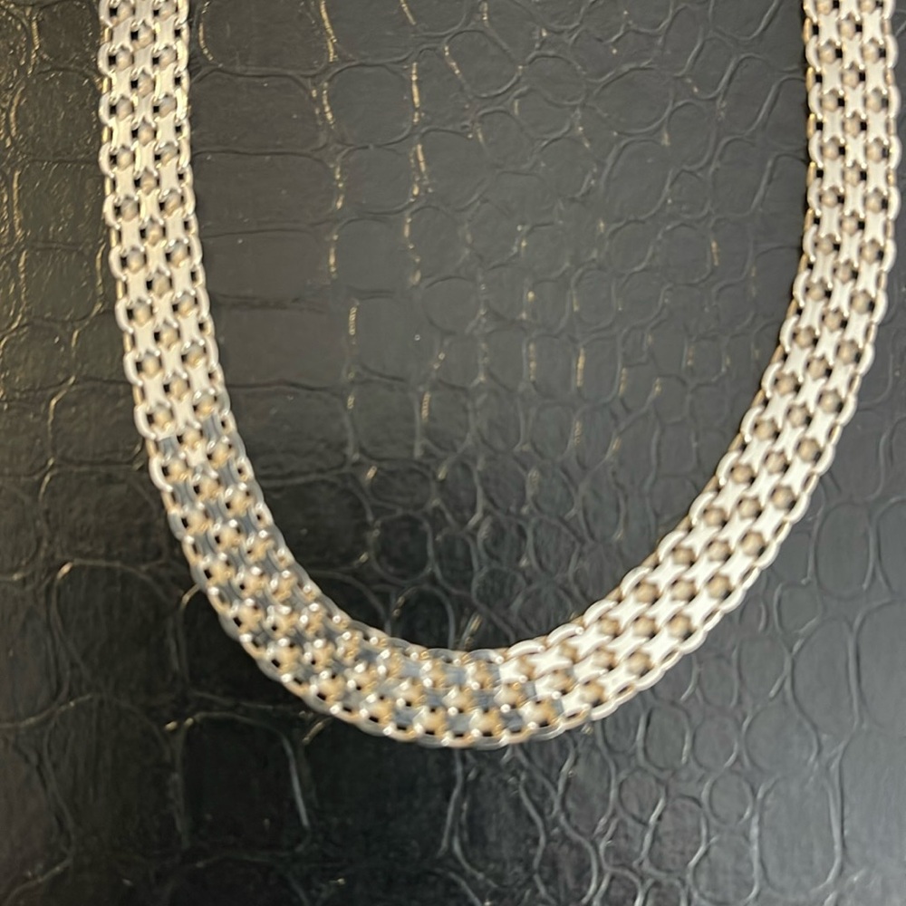 Sterling Silver Necklace Stamped 925